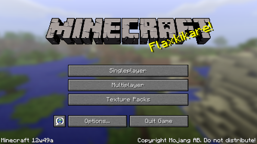 Minecraft 1.4.6 PRE (12W49A)