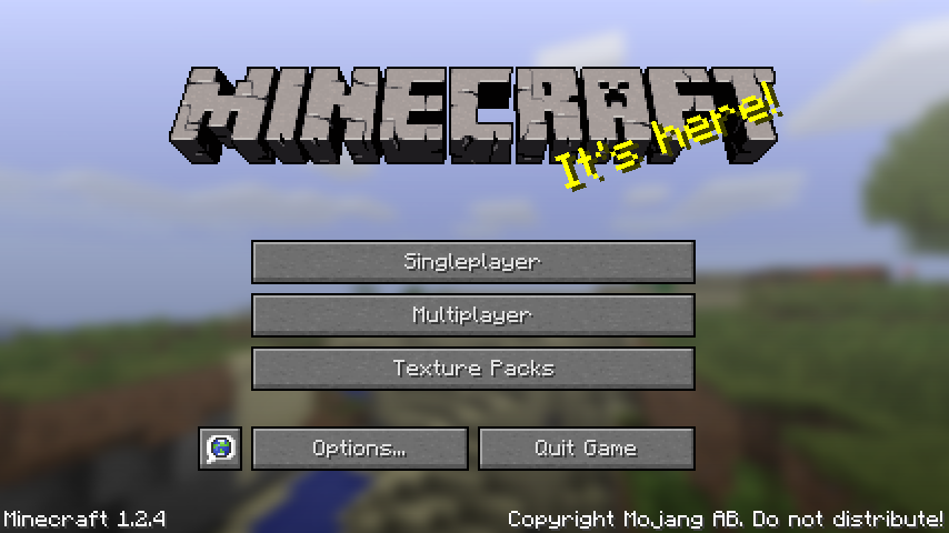 MINECRAFT 1.2.4